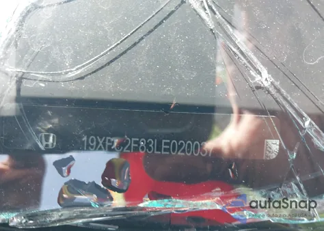 2020 Honda Civic Sport from USA, damaged, VIN 19XFC2F83LE020037